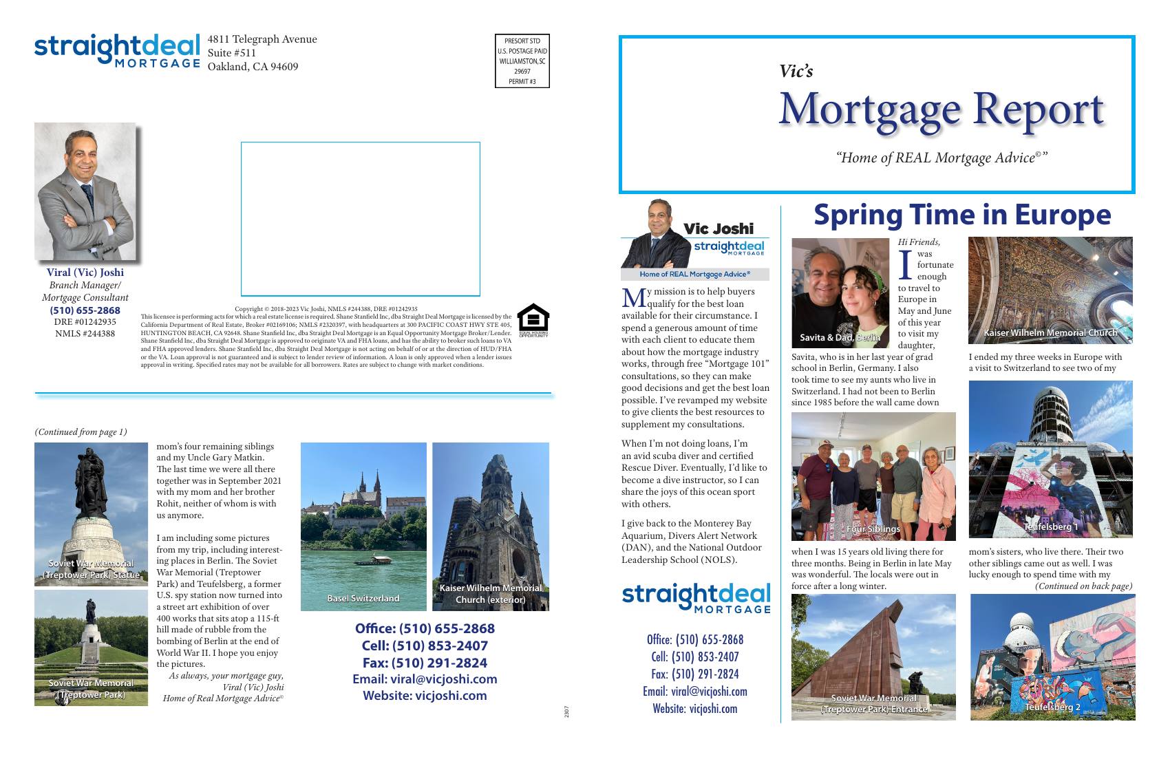 Vic's Mortgage Report, July 2023