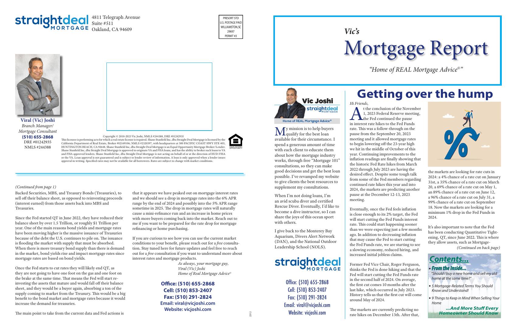 Vic's Mortgage Report, December 2023