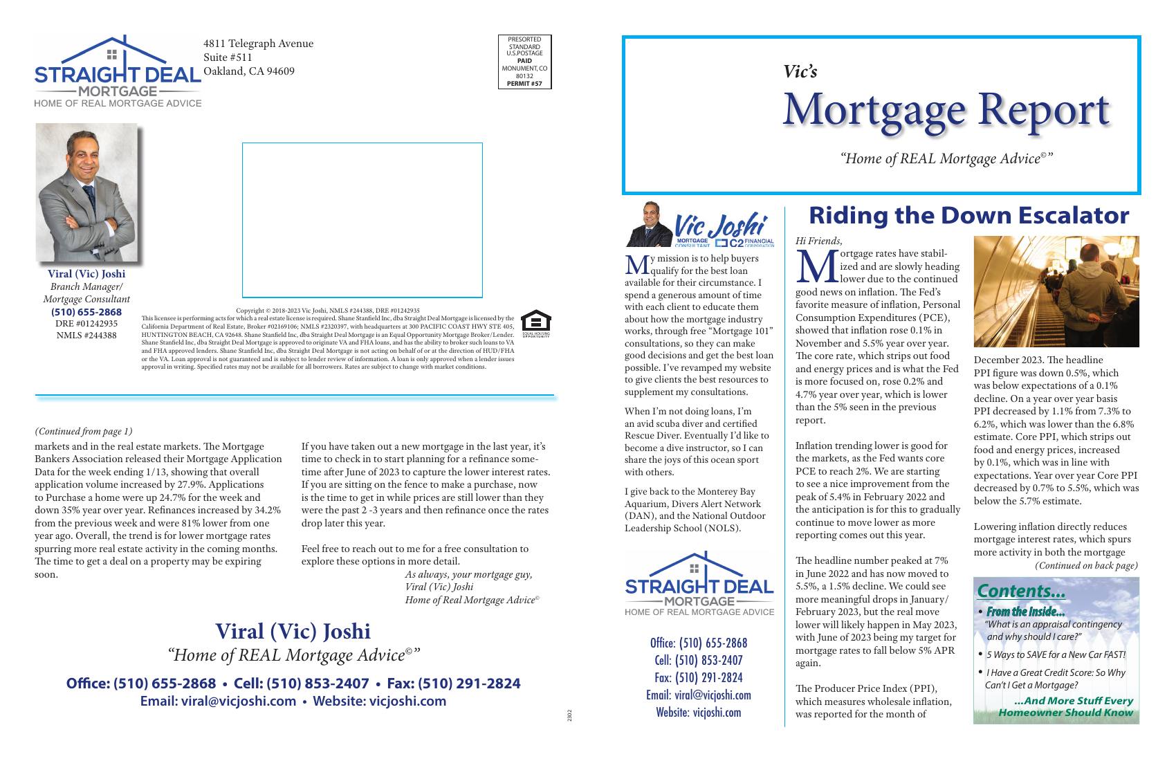 Vic's Mortgage Report, February 2023