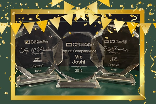 Vic Joshi Top Producer Awards
